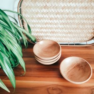 Wooden bowl set